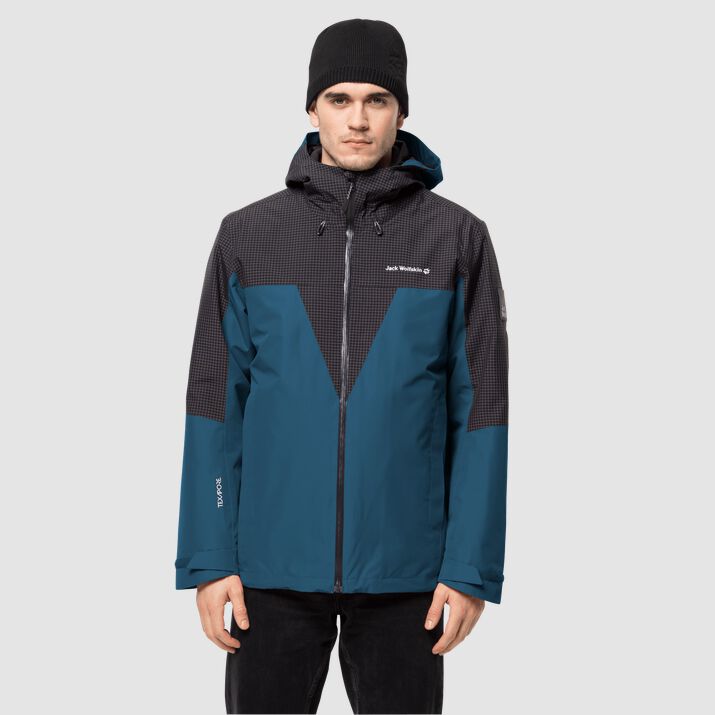 Jack Wolfskin Mens Dna Rhapsody 3in1 Jacket Navy 138542GSI